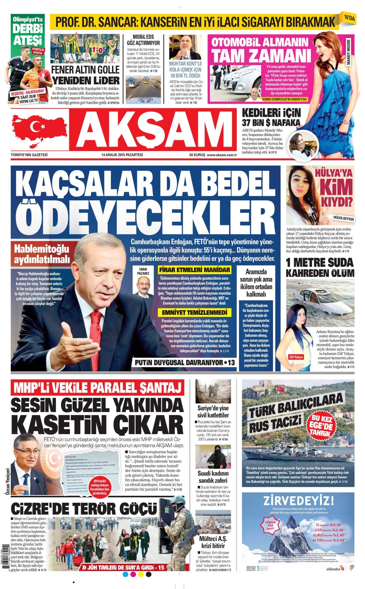 Gazeteler bugün ne yazdı? - 13