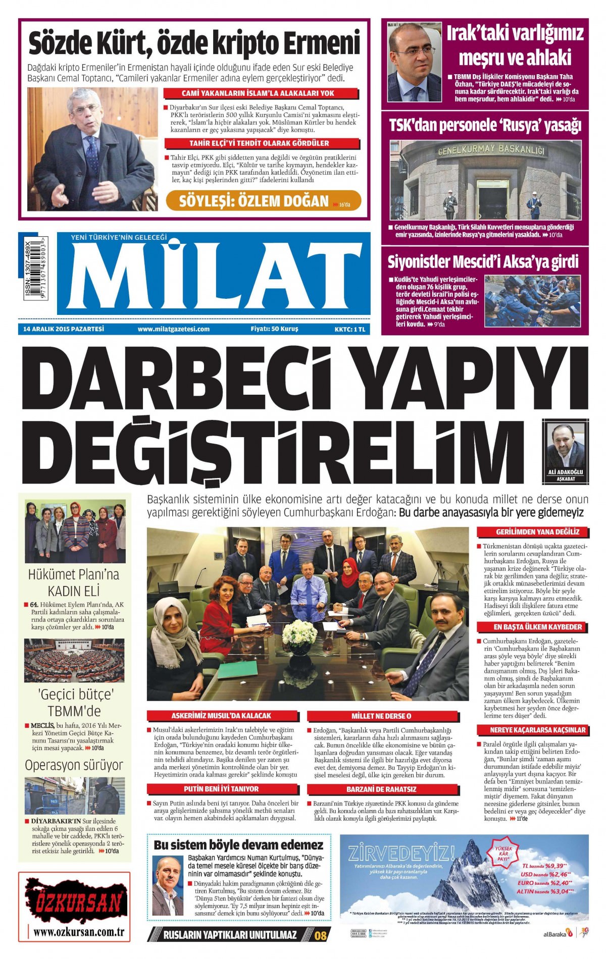 Gazeteler bugün ne yazdı? - 22