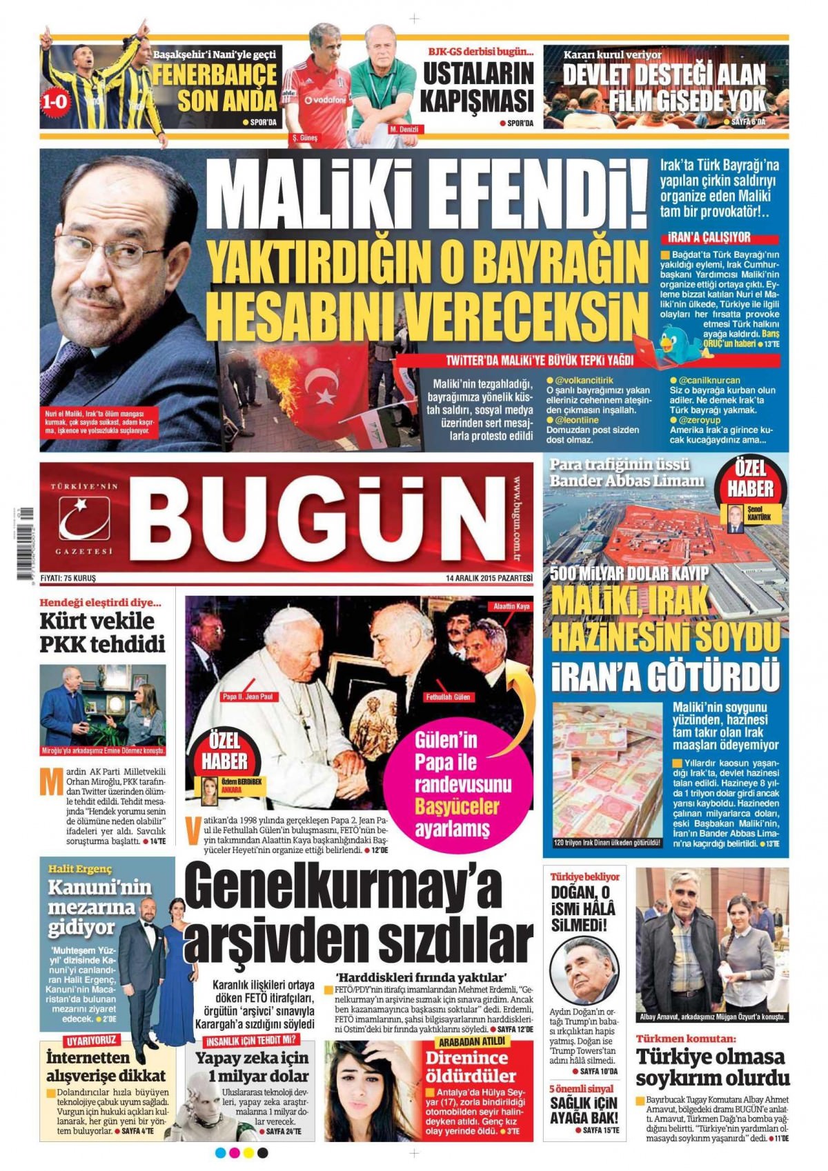 Gazeteler bugün ne yazdı? - 26