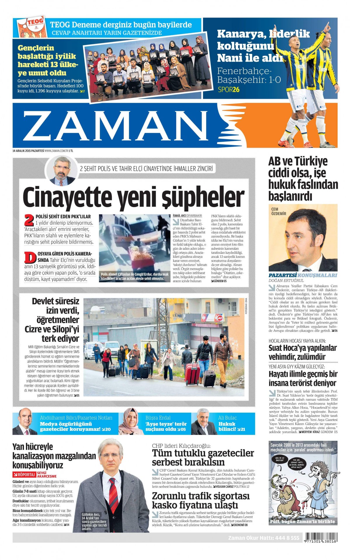 Gazeteler bugün ne yazdı? - 16