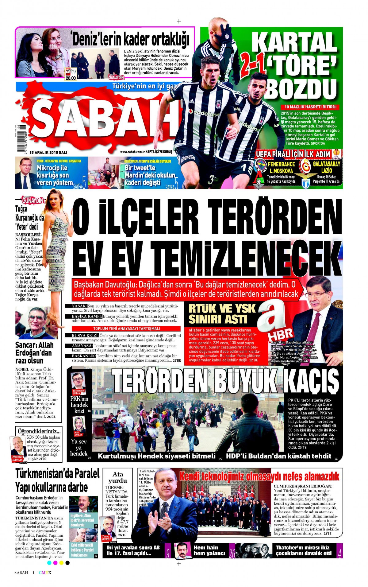 Gazeteler bugün ne yazdı? - 1