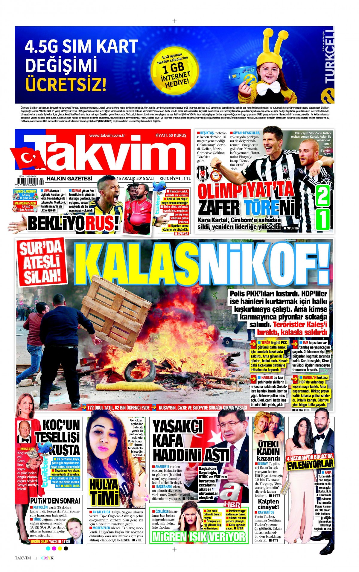 Gazeteler bugün ne yazdı? - 15