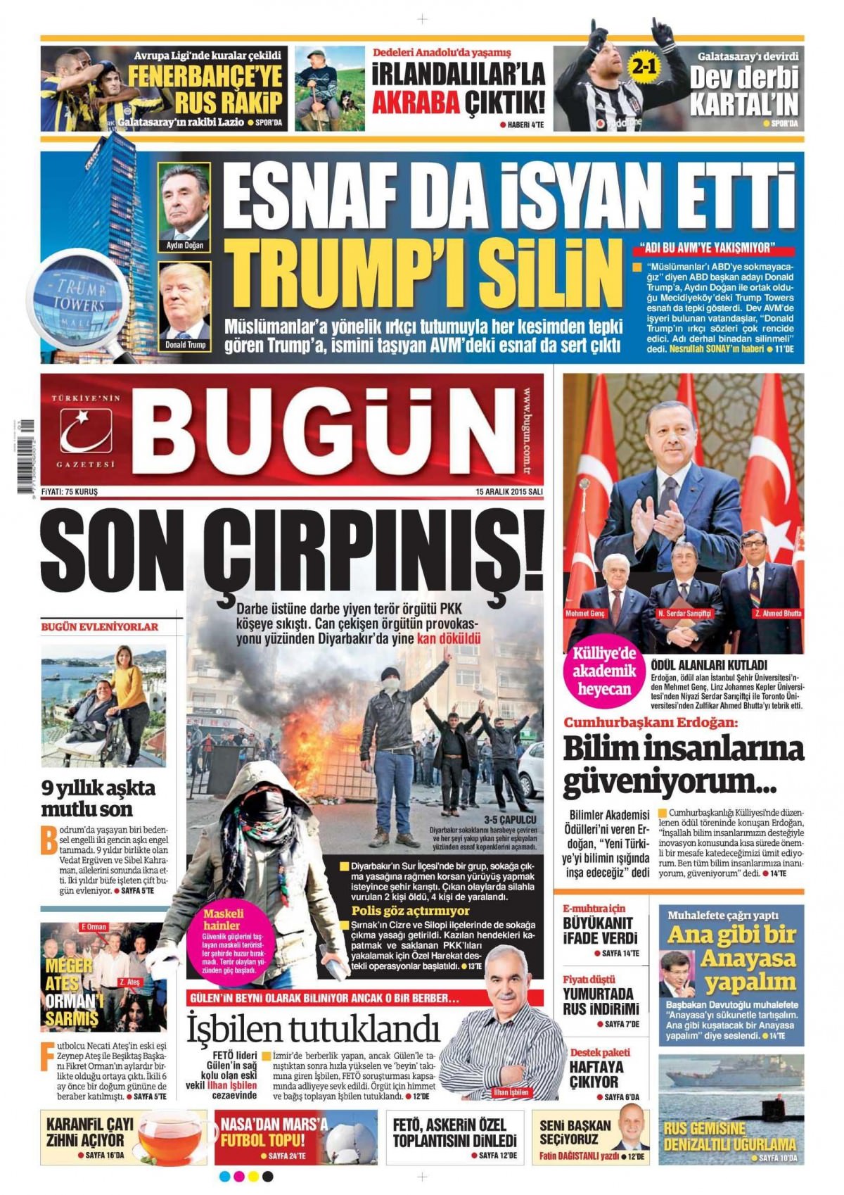 Gazeteler bugün ne yazdı? - 10