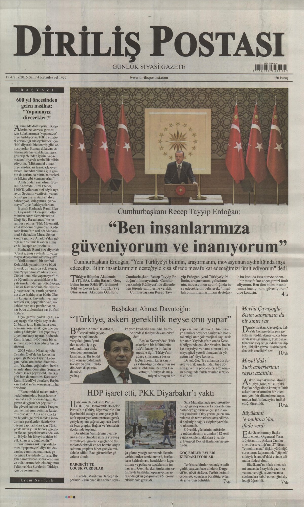 Gazeteler bugün ne yazdı? - 23