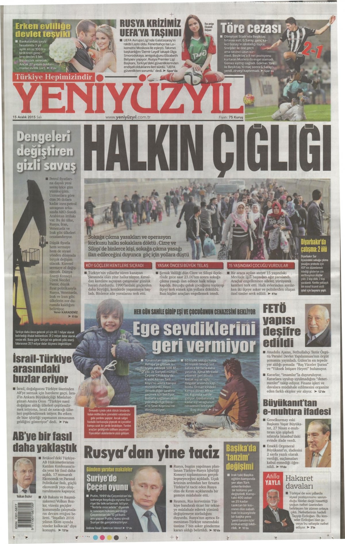 Gazeteler bugün ne yazdı? - 14