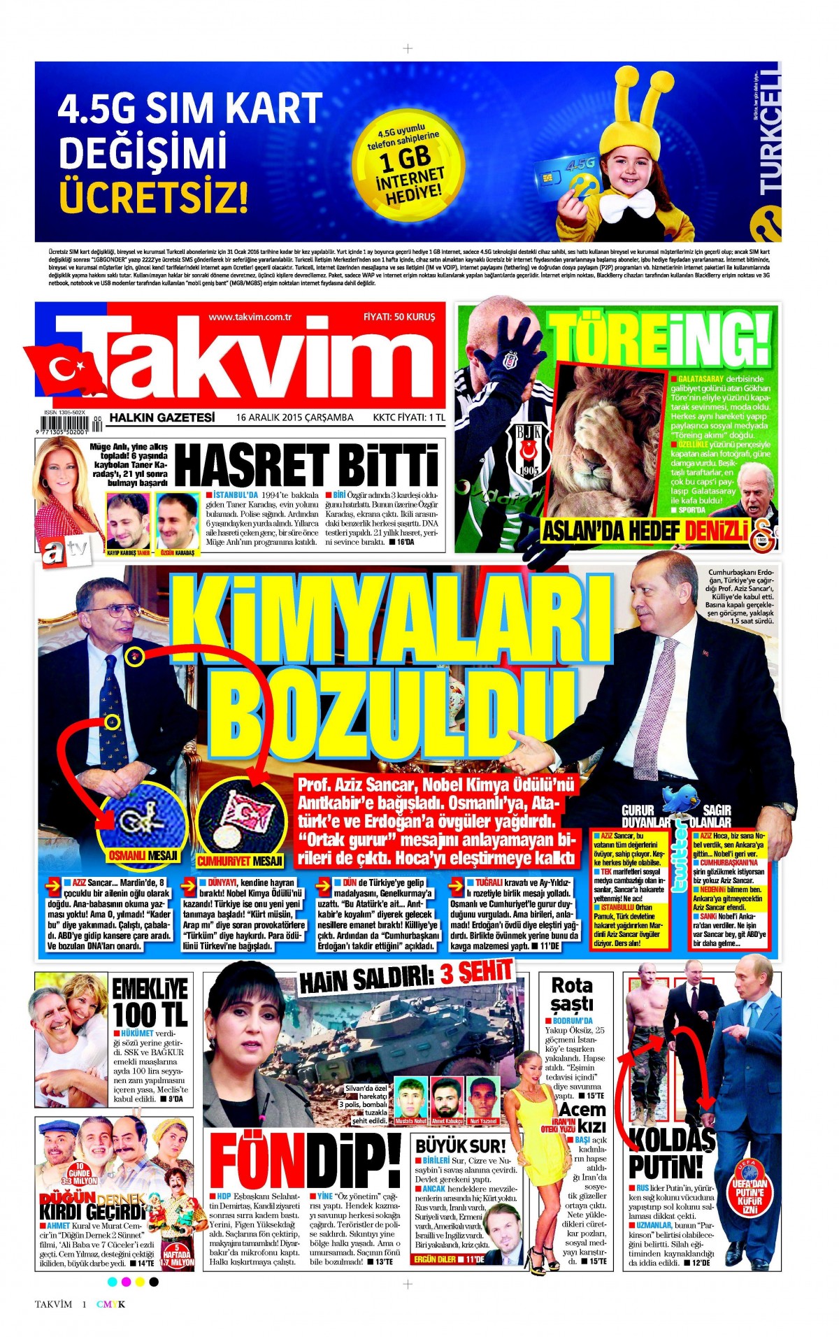 Gazeteler bugün ne yazdı? - 14