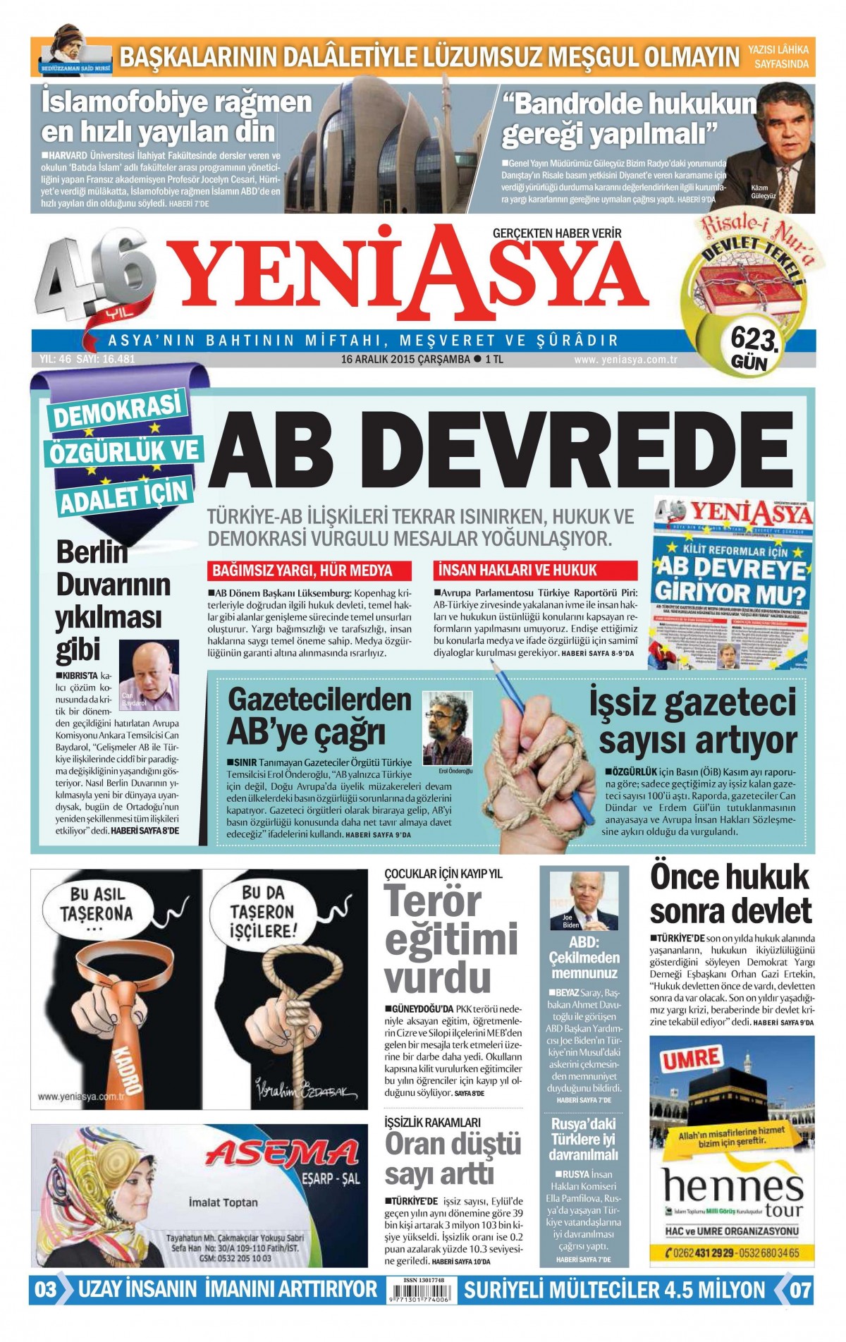 Gazeteler bugün ne yazdı? - 21