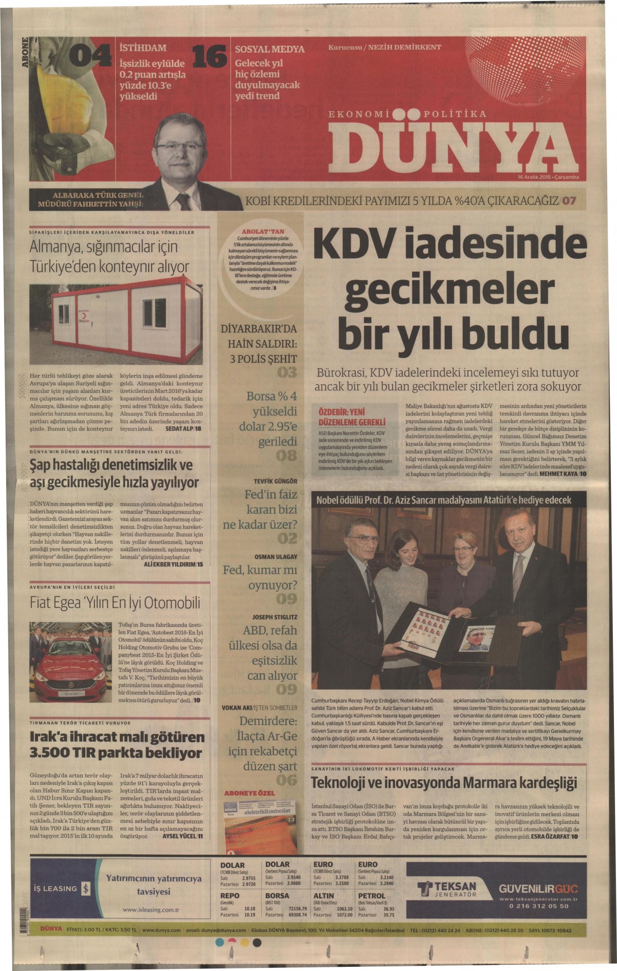 Gazeteler bugün ne yazdı? - 27