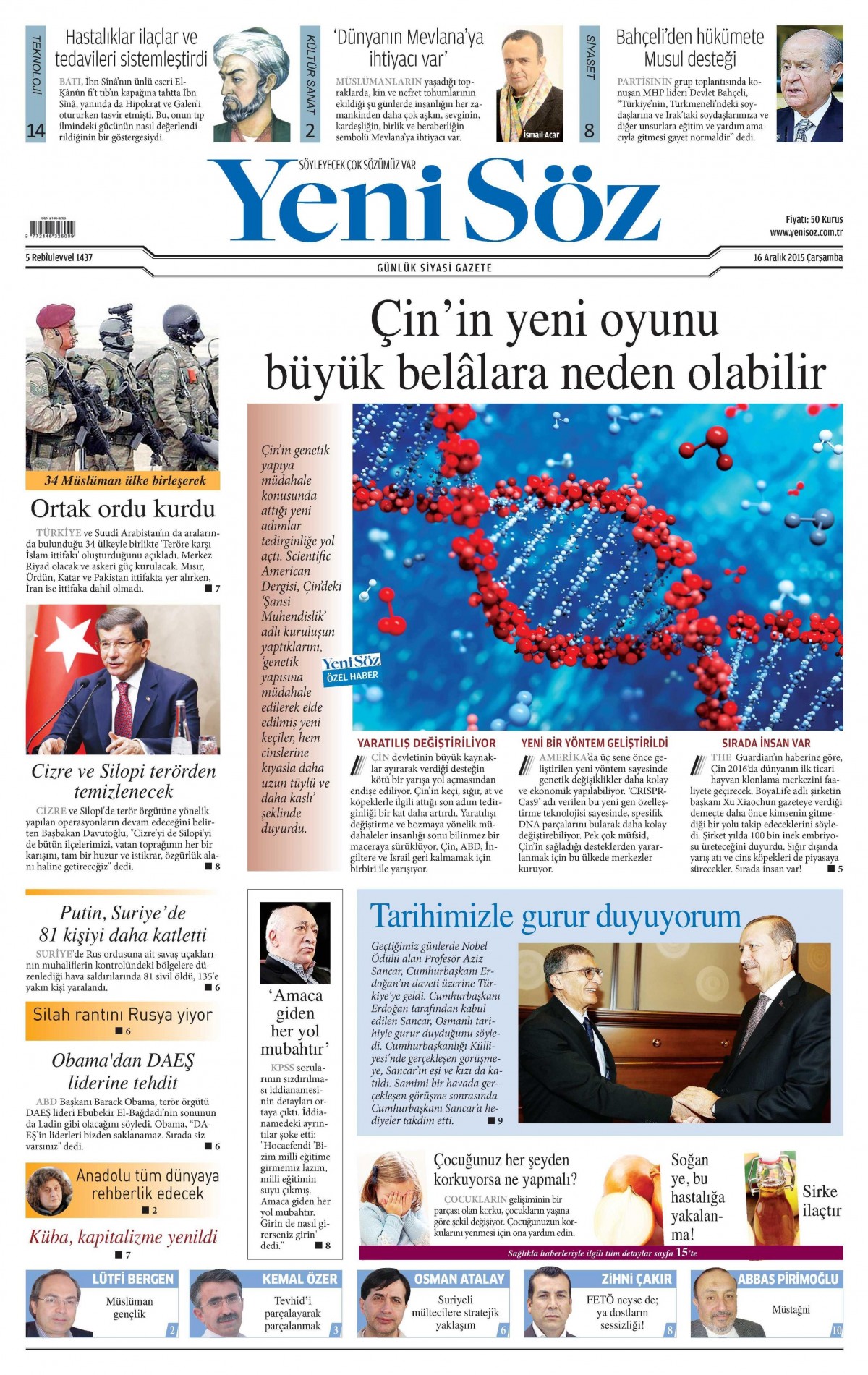 Gazeteler bugün ne yazdı? - 24