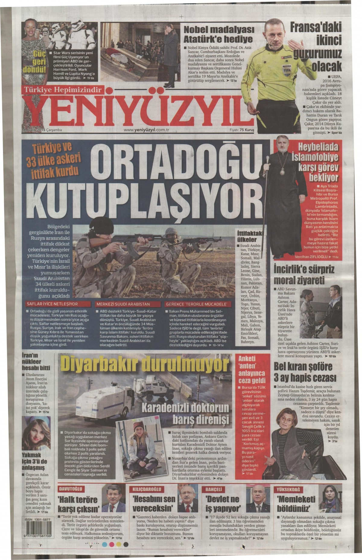 Gazeteler bugün ne yazdı? - 23