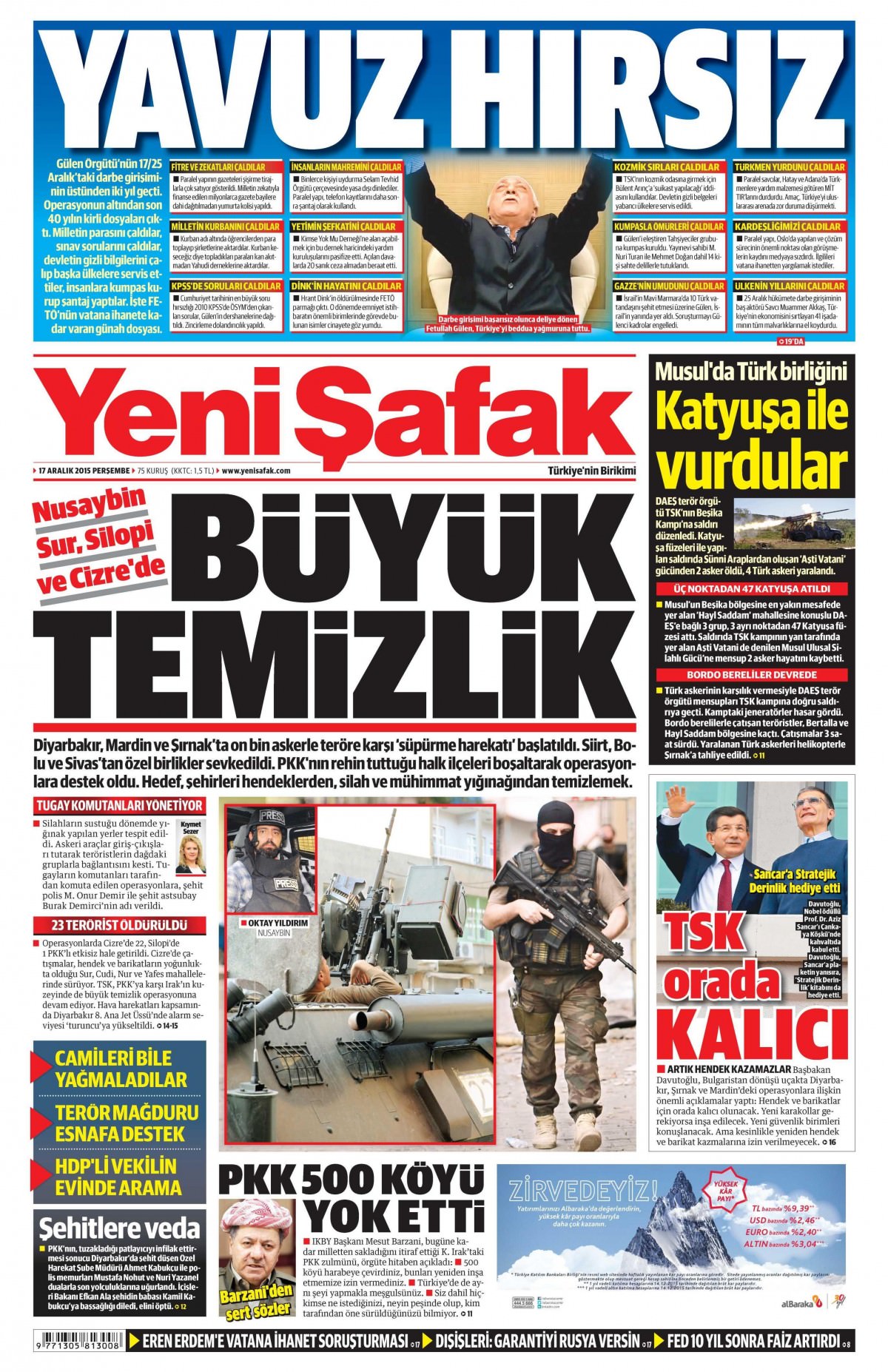 Gazeteler bugün ne yazdı? - 19