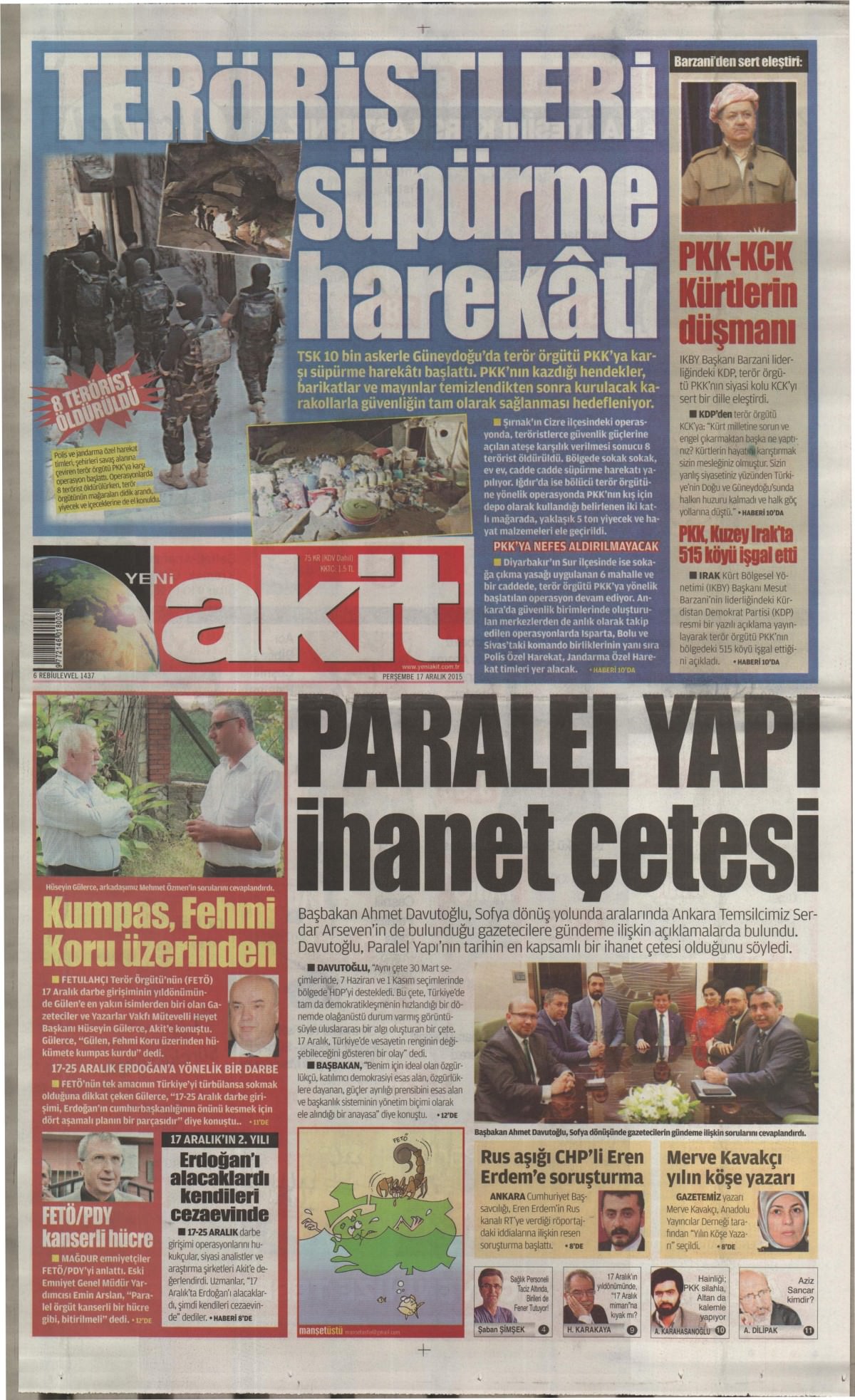 Gazeteler bugün ne yazdı? - 26