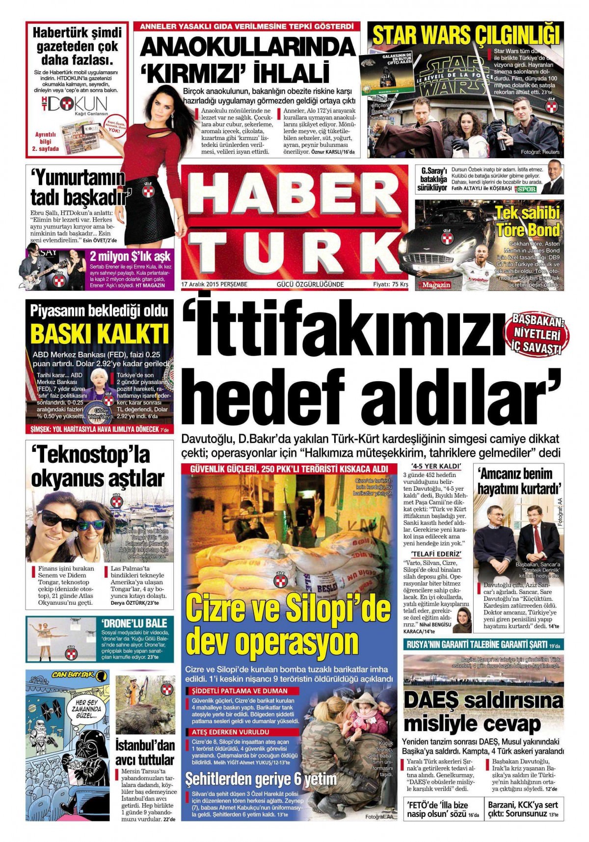 Gazeteler bugün ne yazdı? - 1