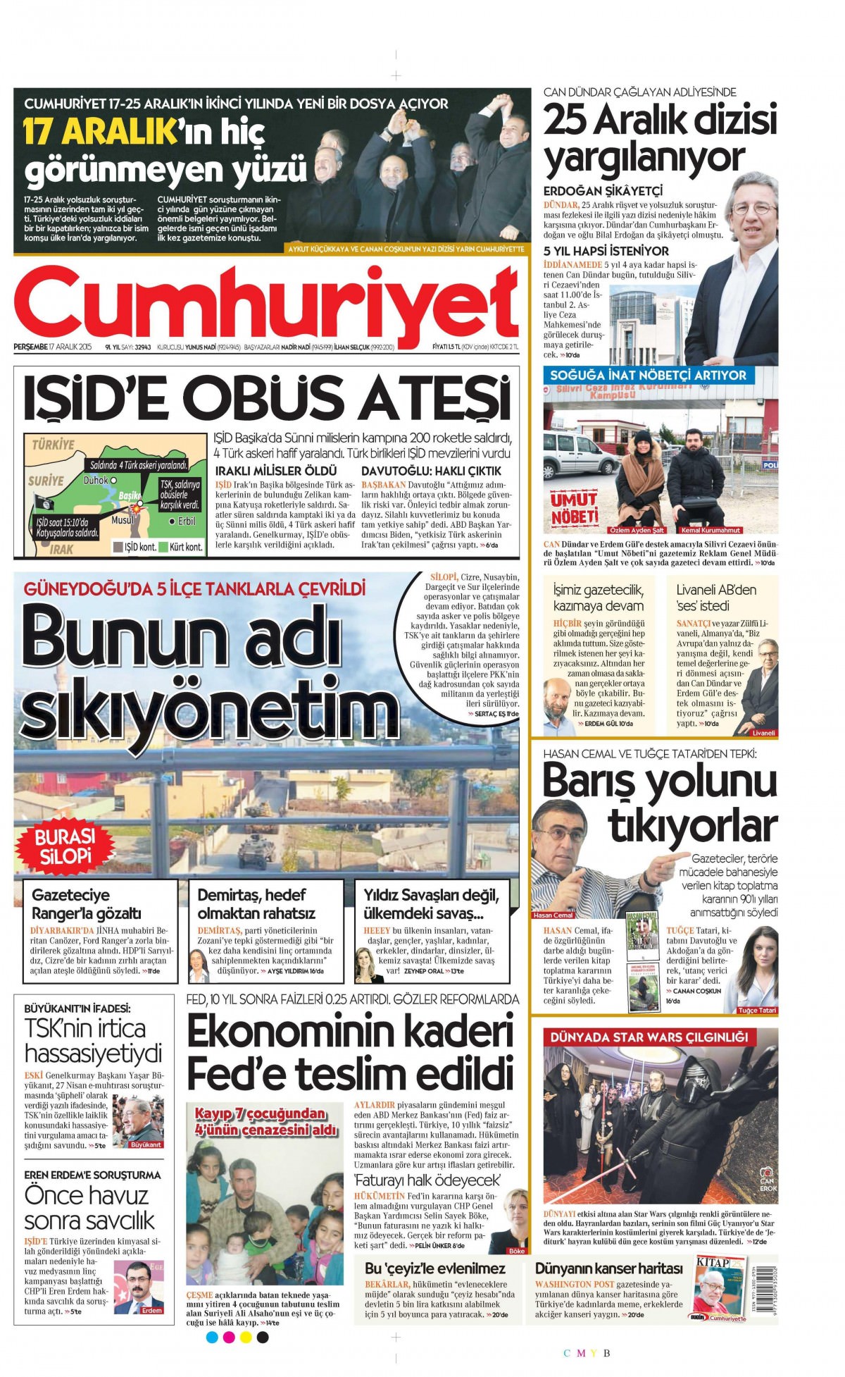 Gazeteler bugün ne yazdı? - 23