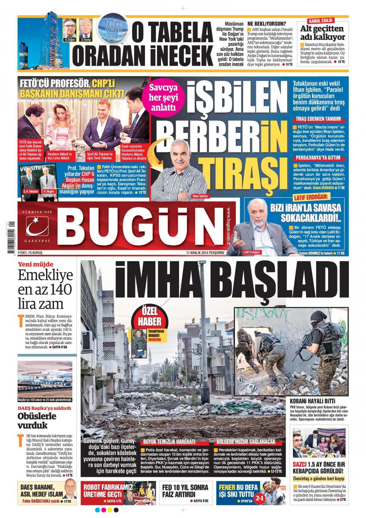 Gazeteler bugün ne yazdı? - 16