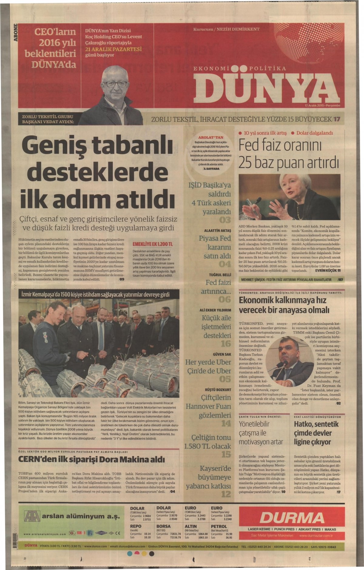 Gazeteler bugün ne yazdı? - 18