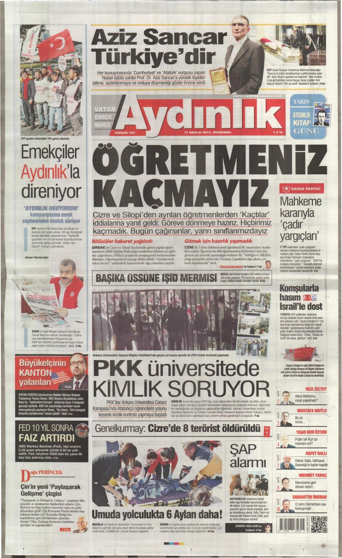 Gazeteler bugün ne yazdı? - 12