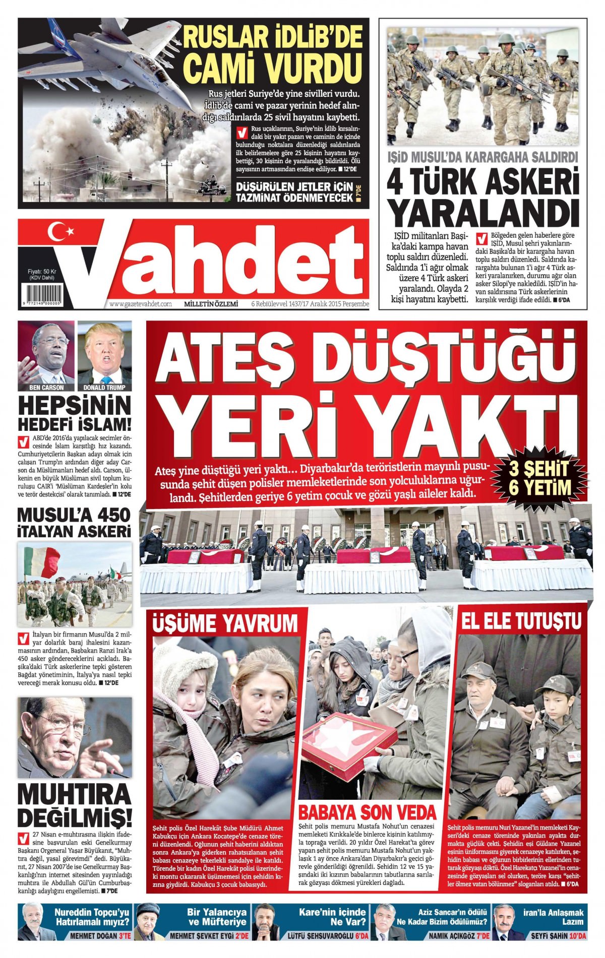 Gazeteler bugün ne yazdı? - 22