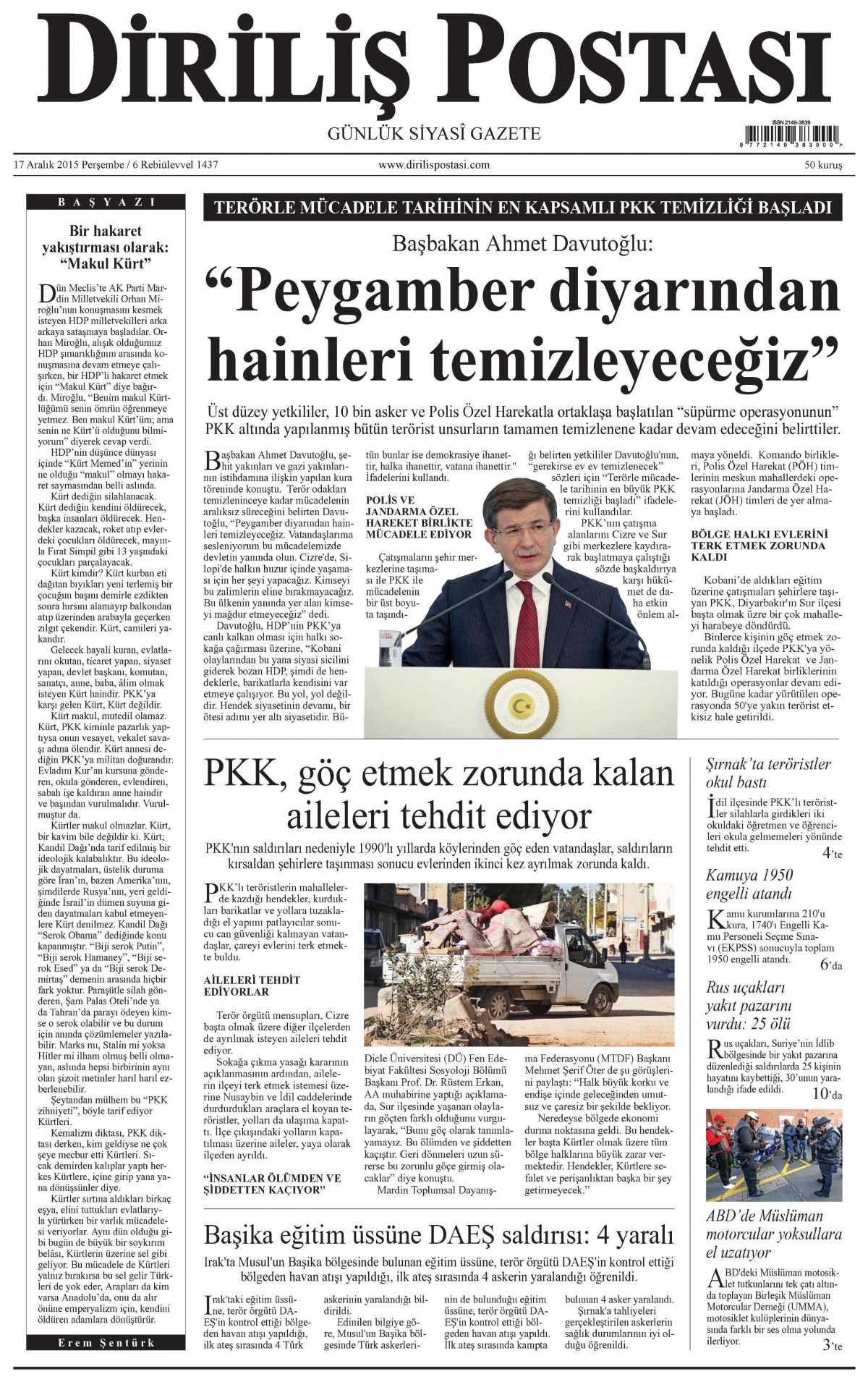 Gazeteler bugün ne yazdı? - 25