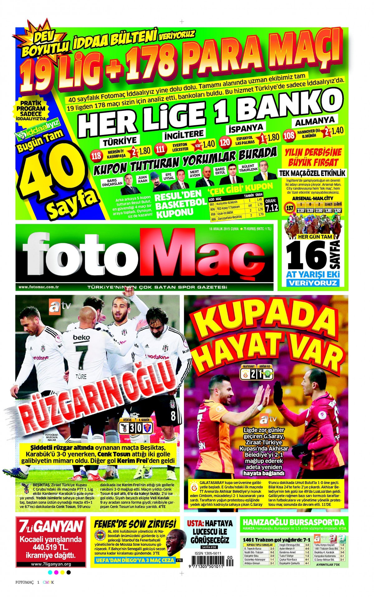 Gazeteler bugün ne yazdı? - 18