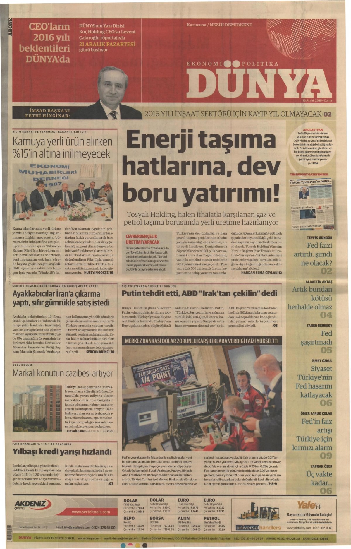 Gazeteler bugün ne yazdı? - 15