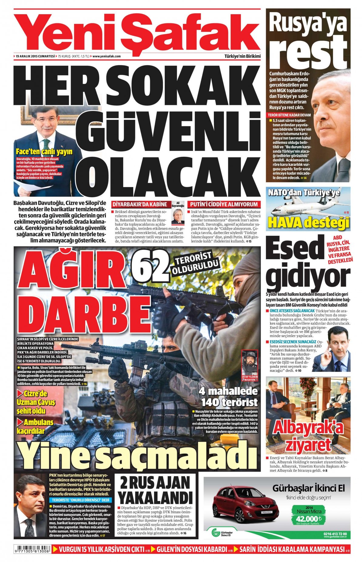 Gazeteler bugün ne yazdı? - 1