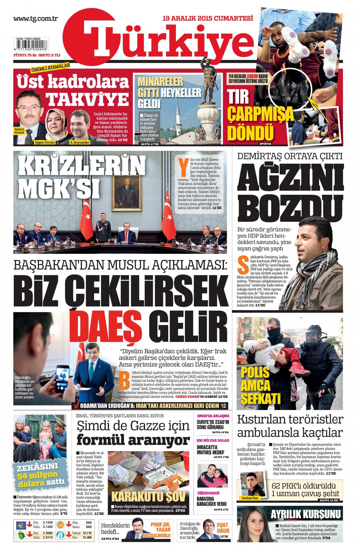 Gazeteler bugün ne yazdı? - 27