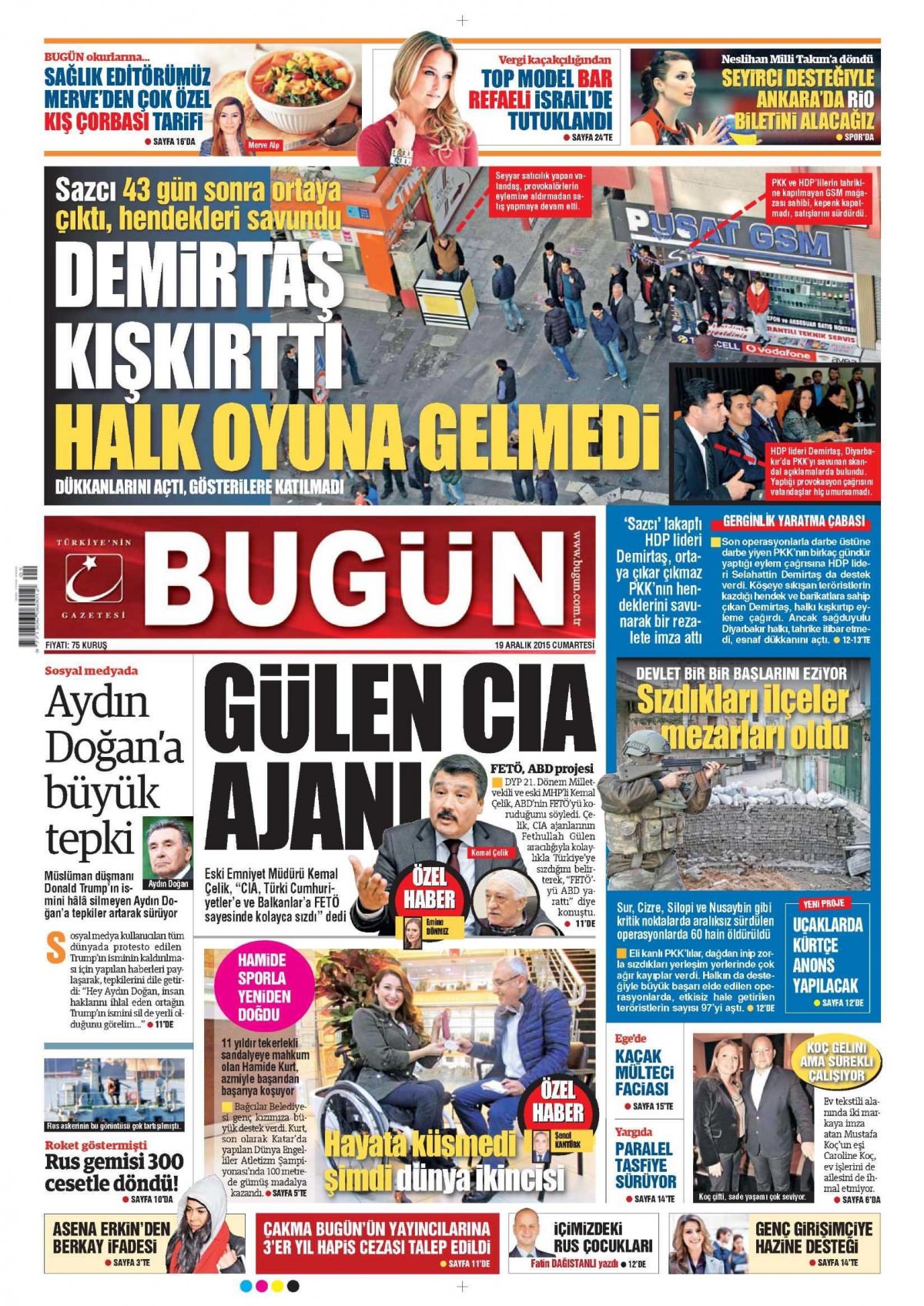 Gazeteler bugün ne yazdı? - 6