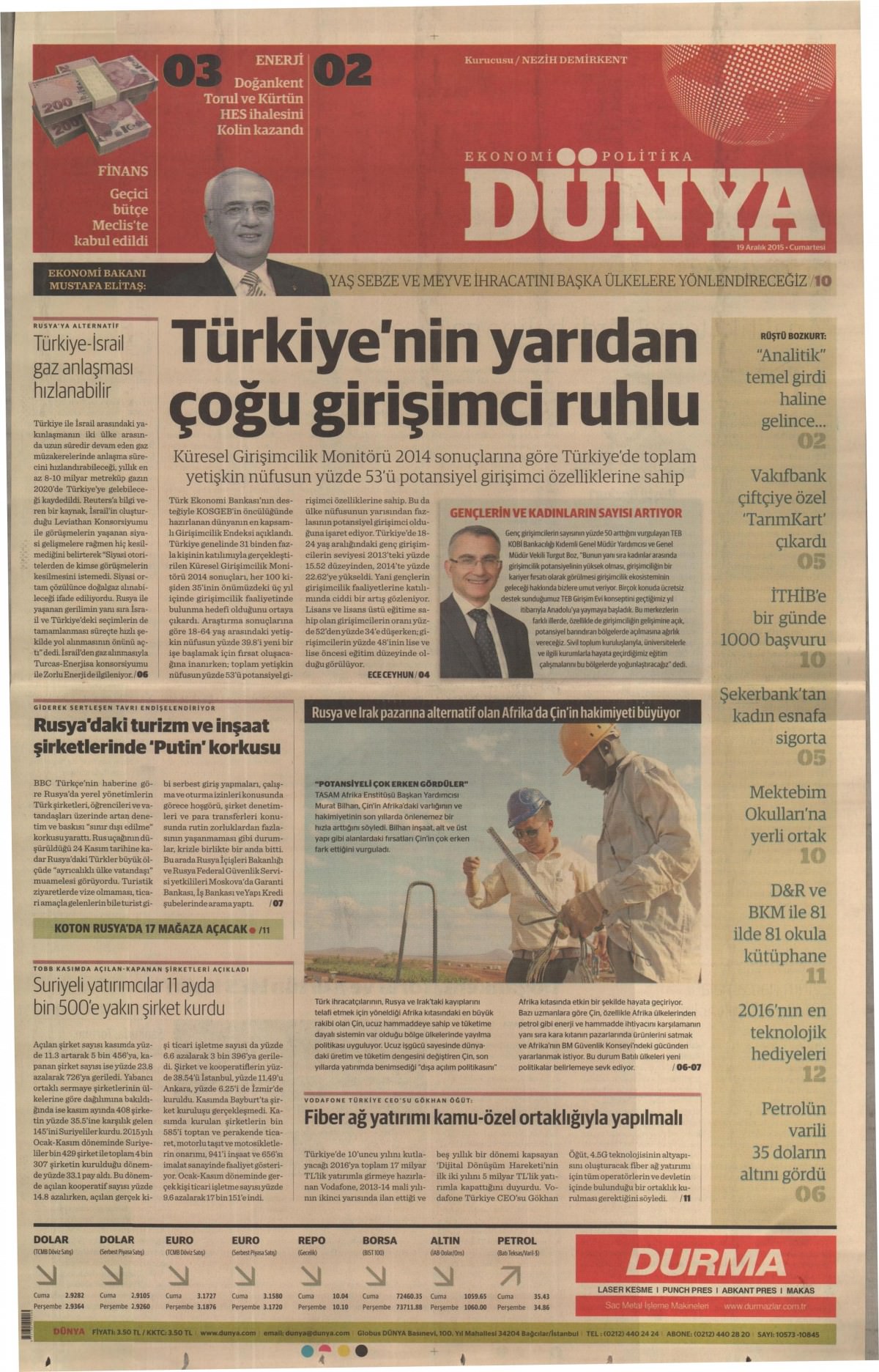 Gazeteler bugün ne yazdı? - 19