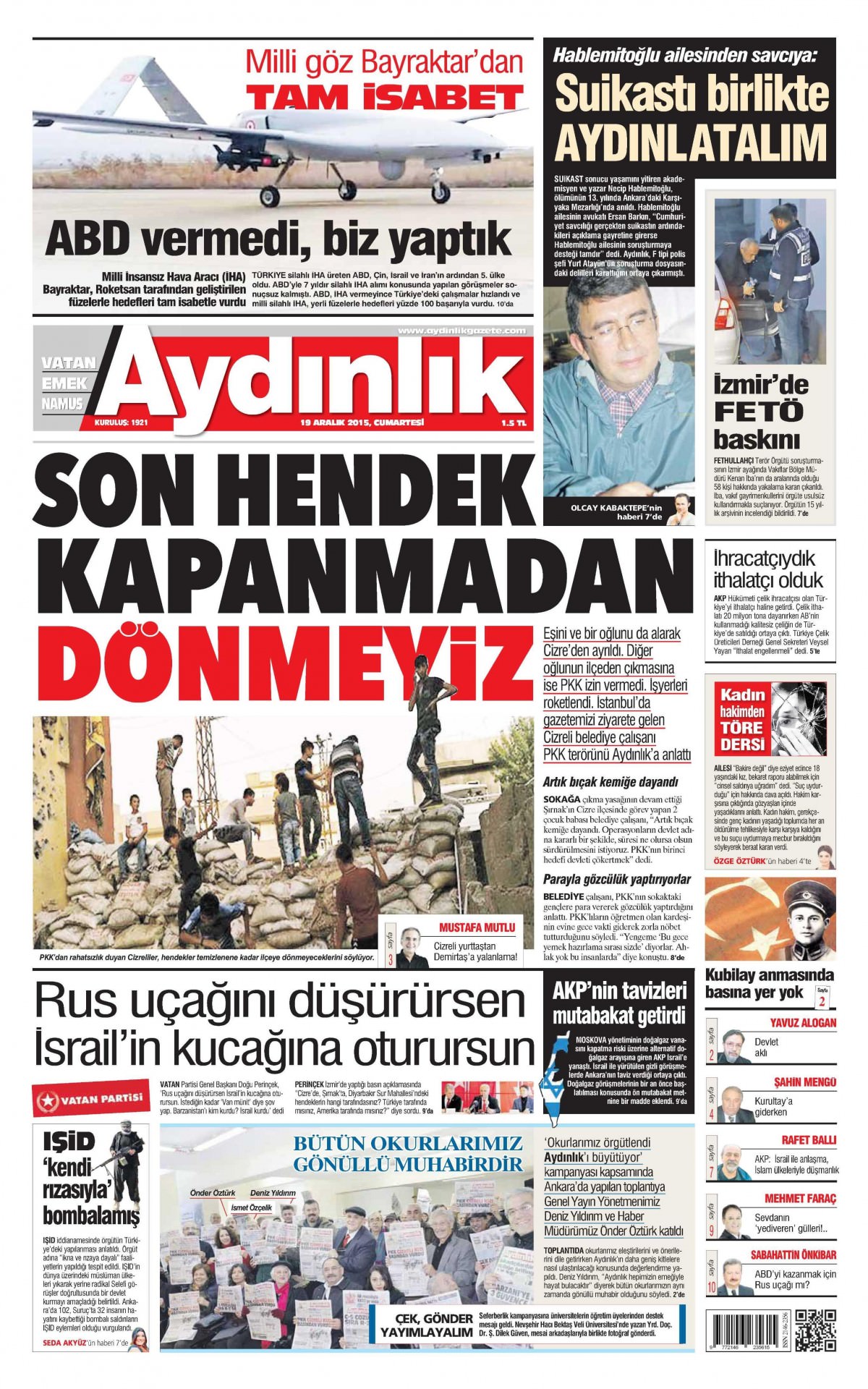 Gazeteler bugün ne yazdı? - 2