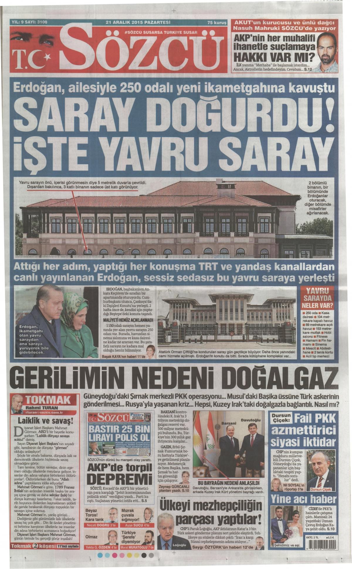 Gazeteler bugün ne yazdı? - 9