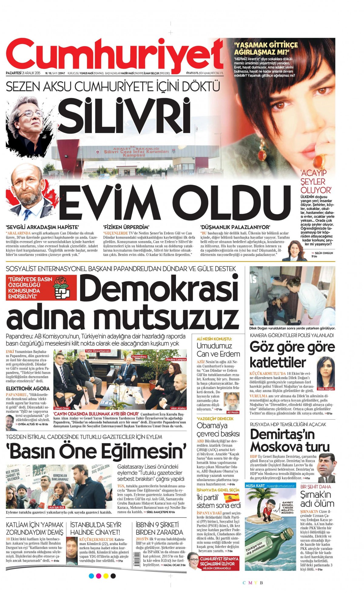 Gazeteler bugün ne yazdı? - 14