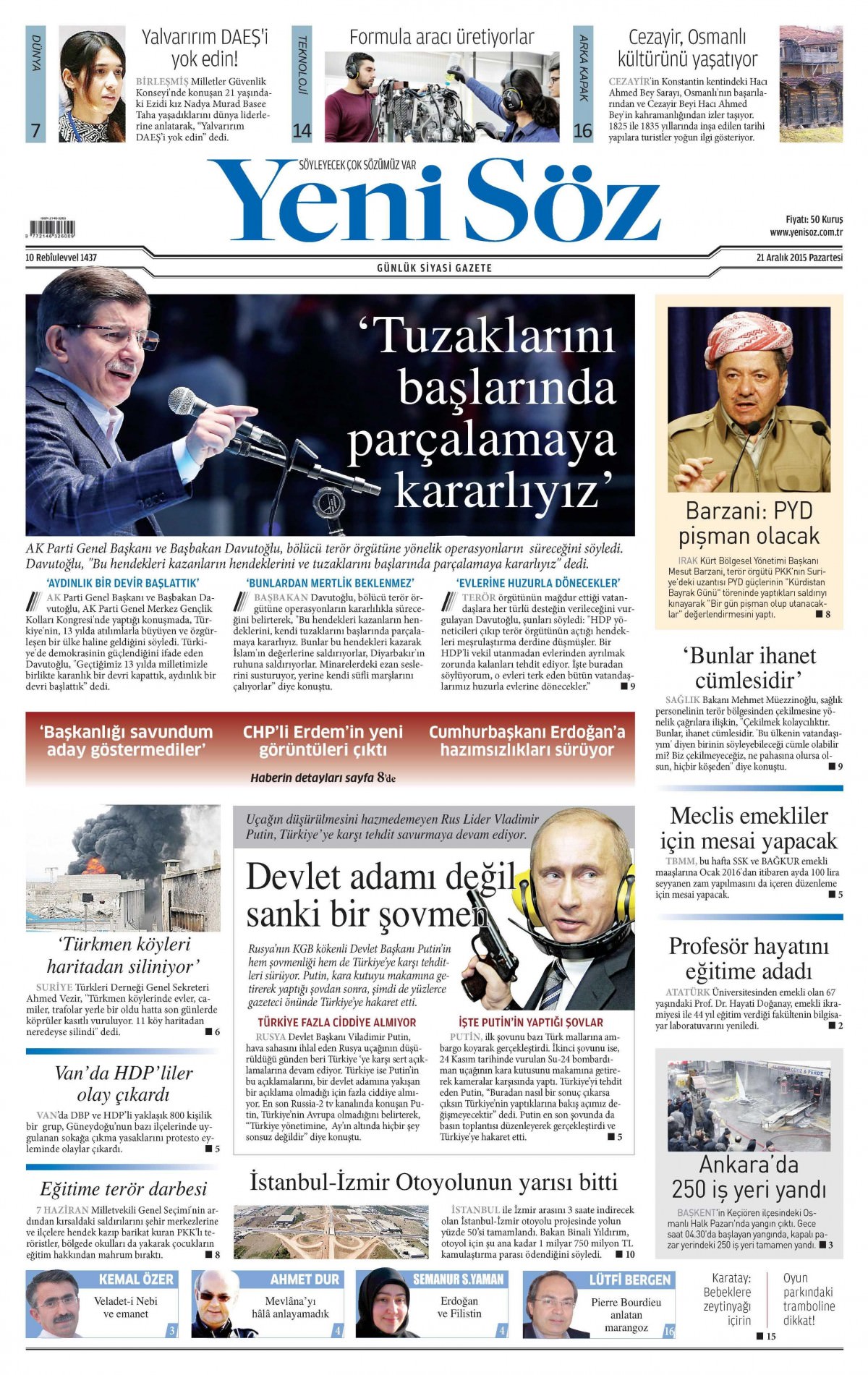 Gazeteler bugün ne yazdı? - 6