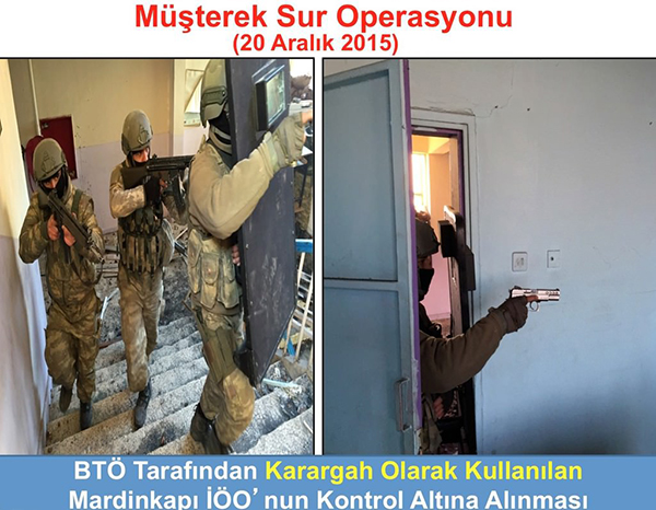 Sur'daki operasyonunun fotoğrafları paylaşıldı - 20