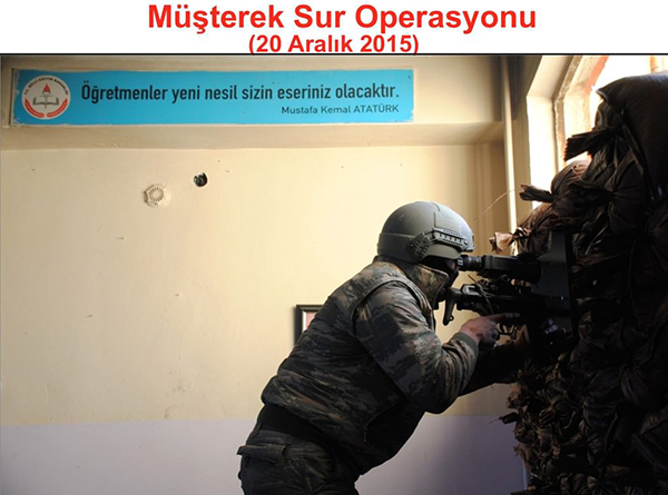 Sur'daki operasyonunun fotoğrafları paylaşıldı - 22
