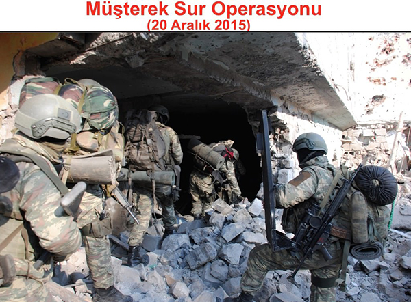 Sur'daki operasyonunun fotoğrafları paylaşıldı - 13