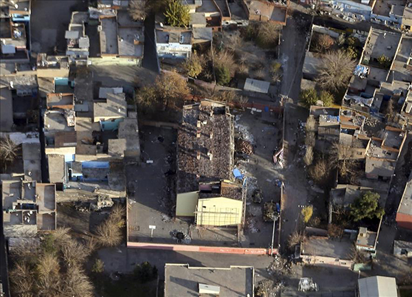 Sur'daki operasyon havadan görüntülendi - 8