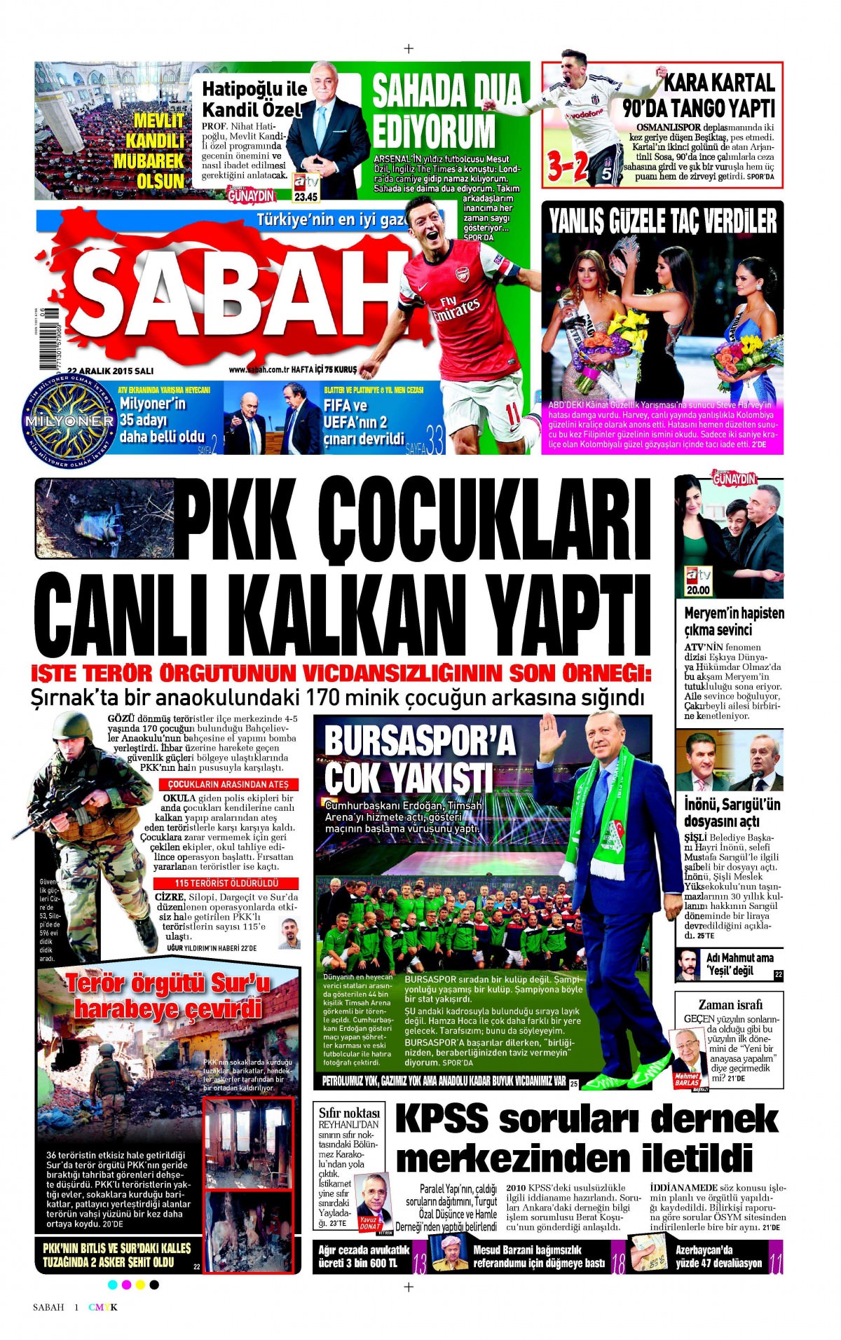 Gazeteler bugün ne yazdı? - 14