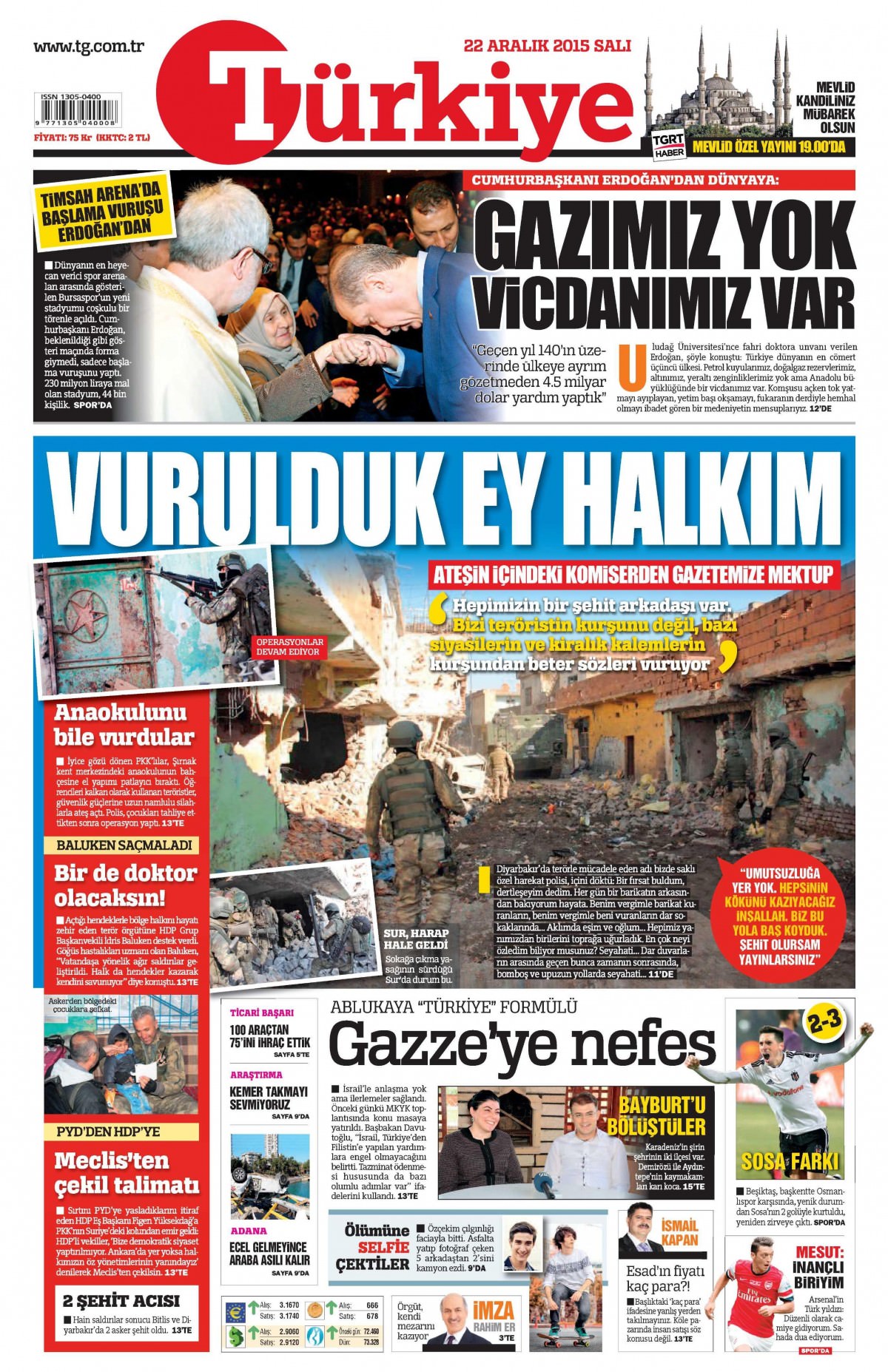 Gazeteler bugün ne yazdı? - 1