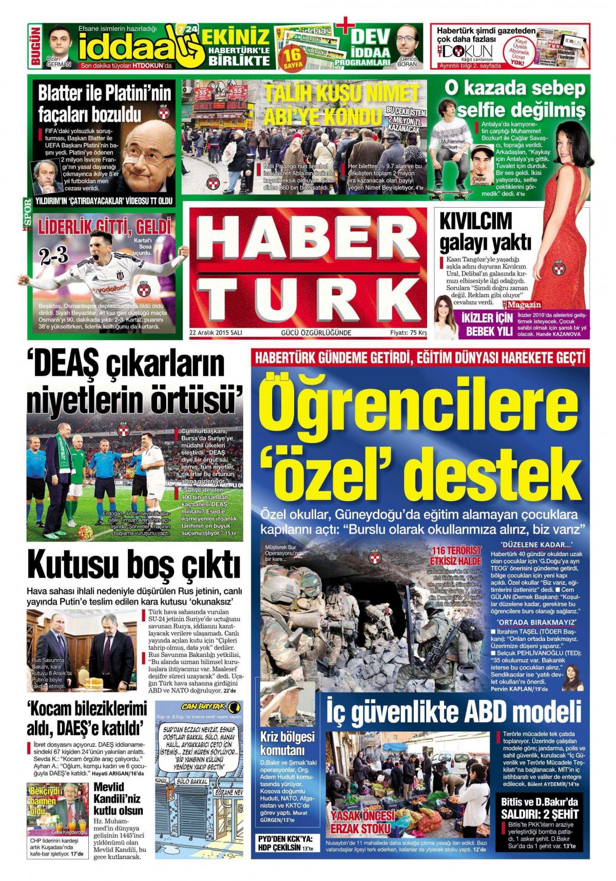 Gazeteler bugün ne yazdı? - 7