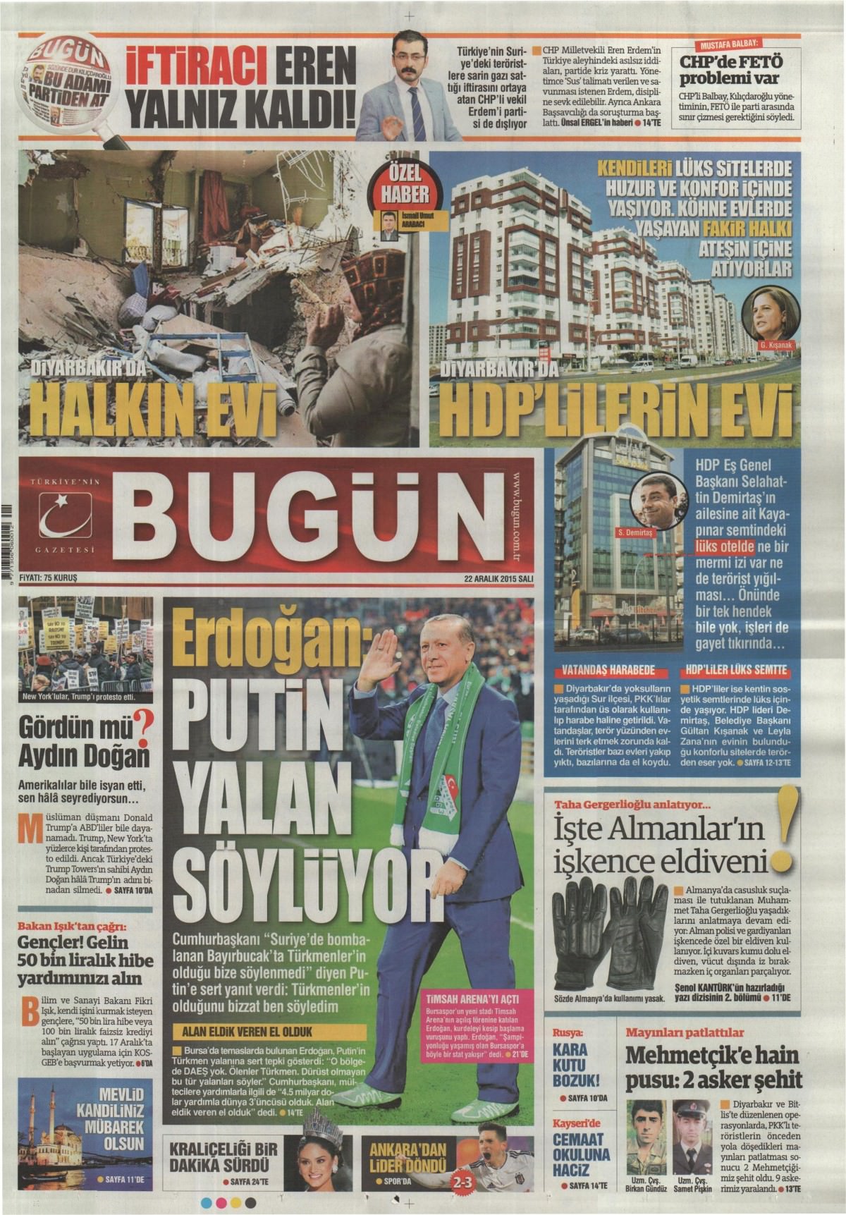Gazeteler bugün ne yazdı? - 25