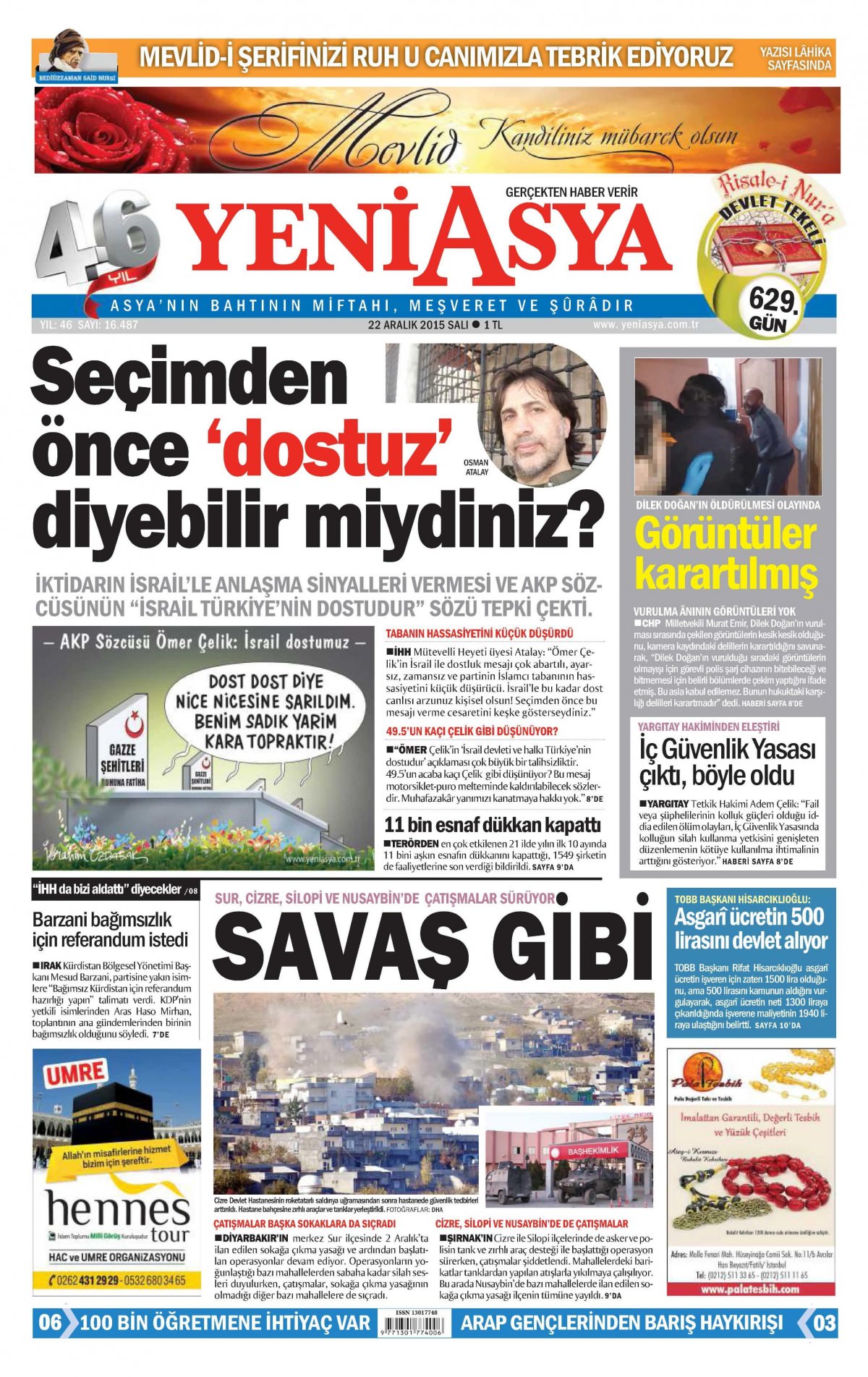 Gazeteler bugün ne yazdı? - 9