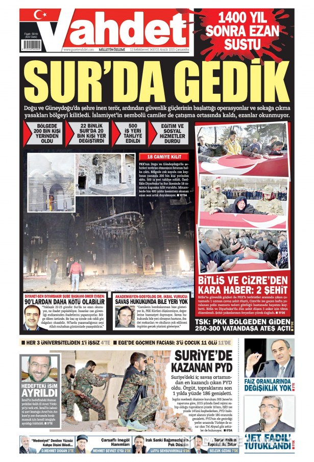 Gazeteler bugün ne yazdı? - 538