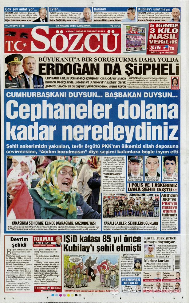 Gazeteler bugün ne yazdı? - 704