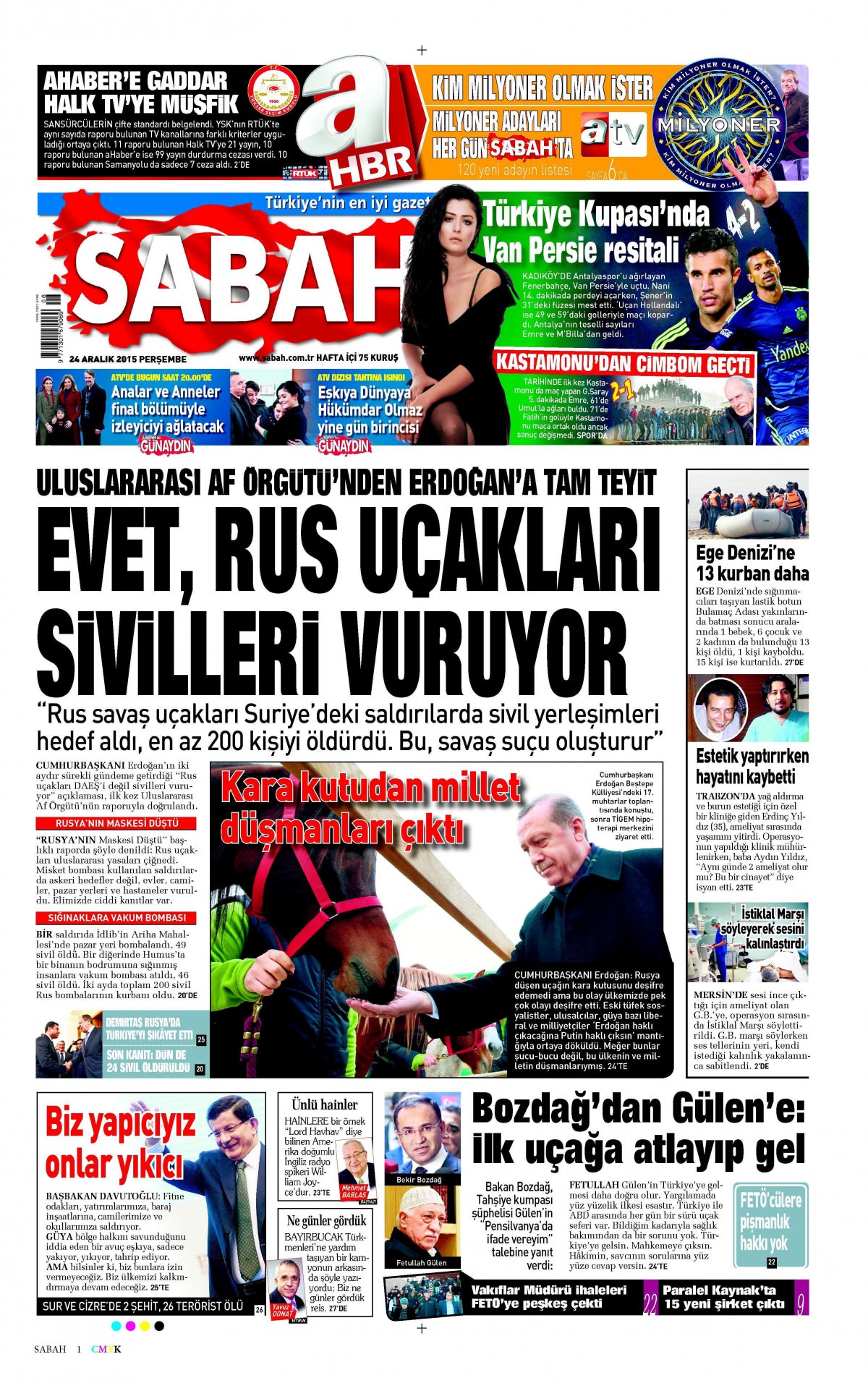 Gazeteler bugün ne yazdı? - 15