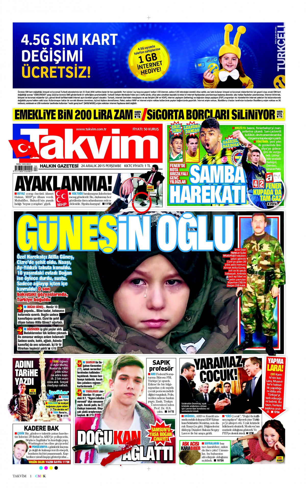 Gazeteler bugün ne yazdı? - 8