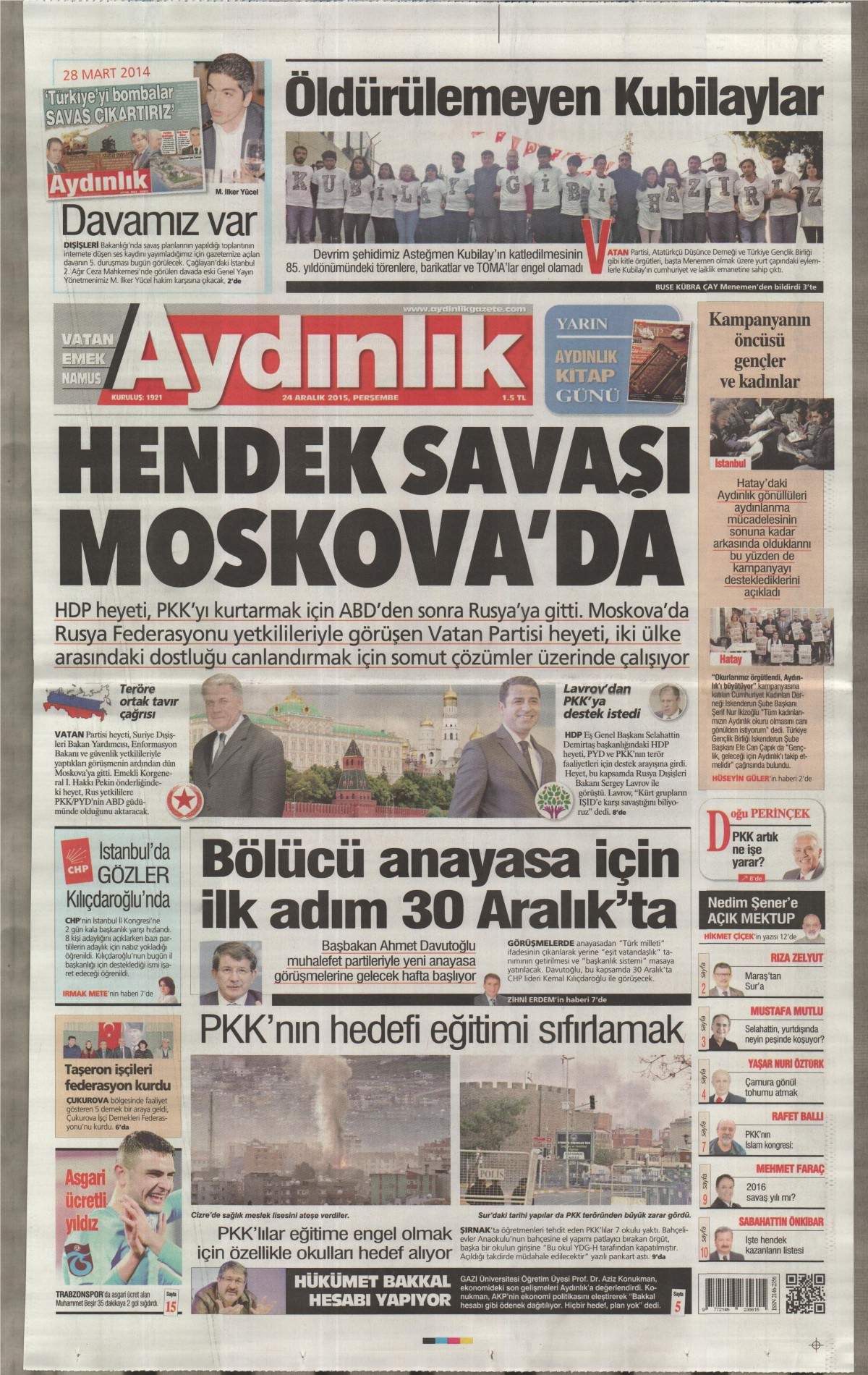 Gazeteler bugün ne yazdı? - 28