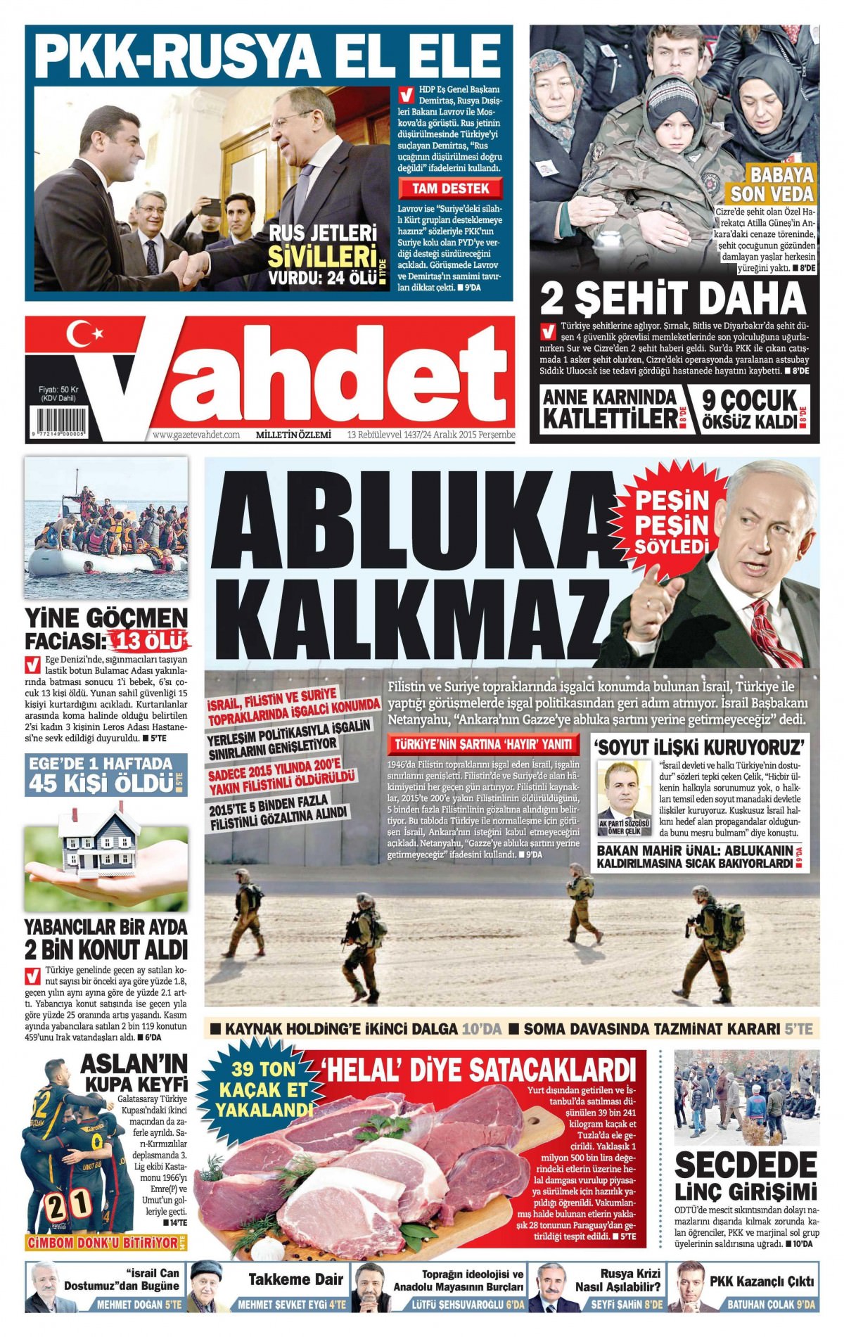 Gazeteler bugün ne yazdı? - 22