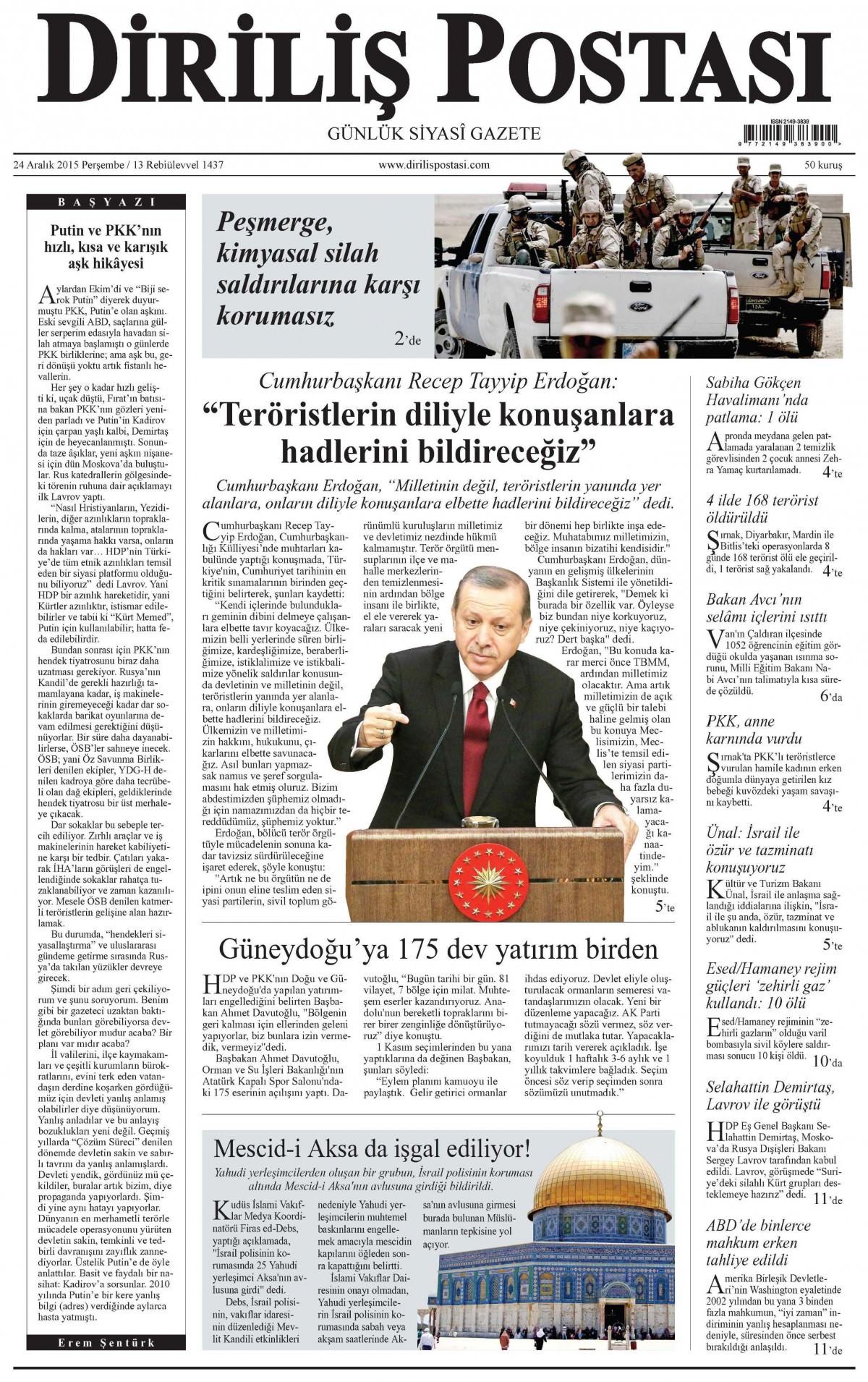 Gazeteler bugün ne yazdı? - 17