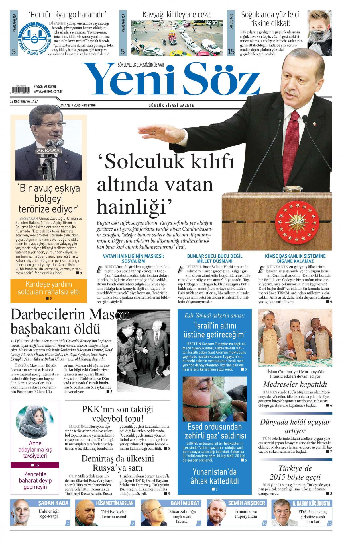 Gazeteler bugün ne yazdı? - 2